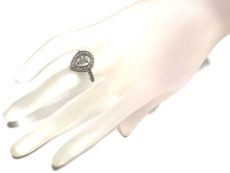 BOUCHERON　アバ 1Pペアシェイプダイヤ・ダイヤ リング