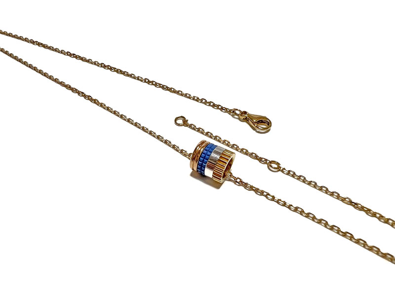 BOUCHERON　キャトル ブルー ペンダント スモール