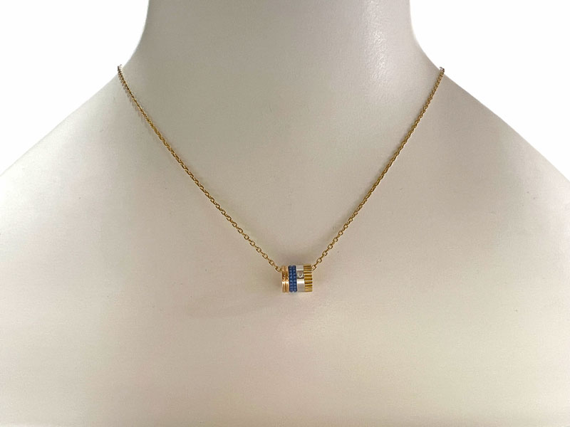 BOUCHERON　キャトル ブルー ペンダント スモール