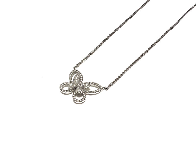 GRAFF　バタフライ シルエット ダイヤモンド ペンダント